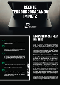 Factsheet Rechtsterrorismus im Netz Institut für Demokratie und Zivilgesellschaft